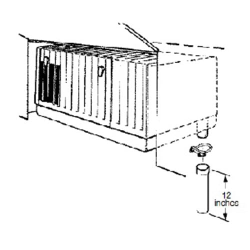 Exhaust Tube 155 - 2850 - Young Farts RV Parts