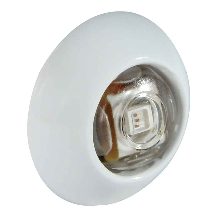 Exuma Courtesy Light - White Housing - White Light - Young Farts RV Parts