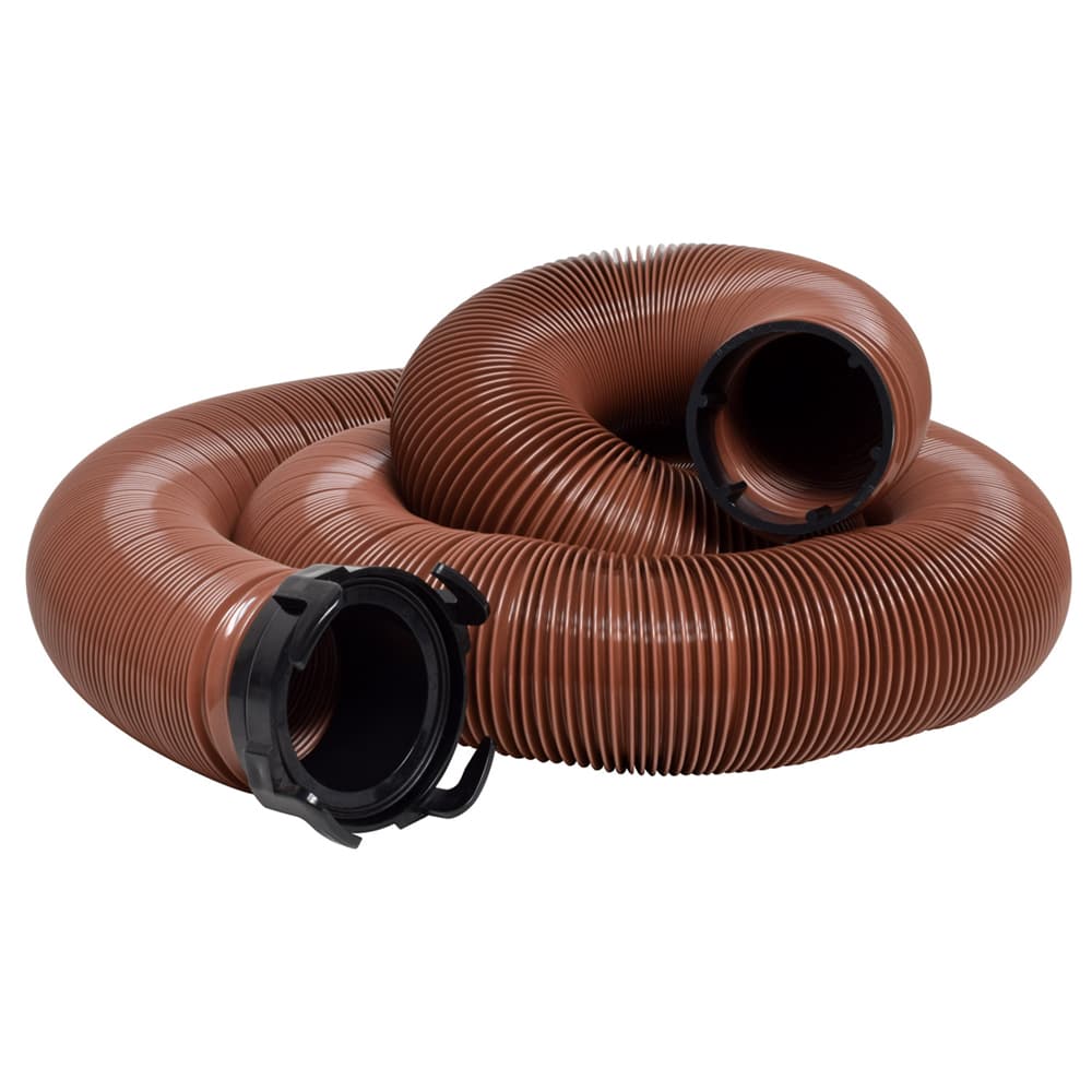 Ez Flush HD Hose 20'w/Fit - Young Farts RV Parts