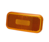 Fasteners Unlimited 89-237A - Replacement lens Amber clearance light