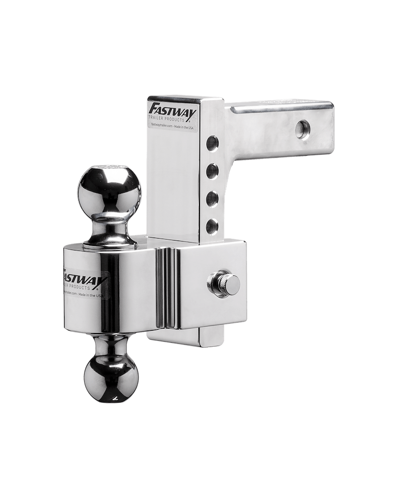 Fastway Trailer Products 42 - 00 - 2600 Flash E Series Trailer Hitch Ball Mount, Class III, Fits 2" Receiver - Young Farts RV Parts