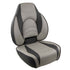 Fish Pro High Back Folding Seat - Charcoal/Grey - Young Farts RV Parts