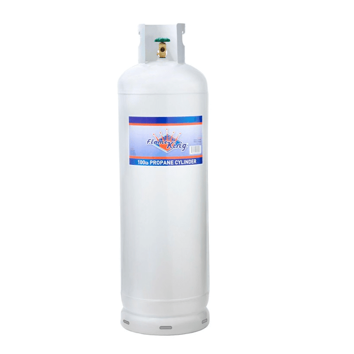 Flame King YSN100 DOT Portable 100 Pounds Capacity Propane Tank (48.7" x 14.7") - Young Farts RV Parts