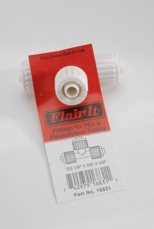 Flare Tee 3/8 X 3/8 X 3/8 - Young Farts RV Parts