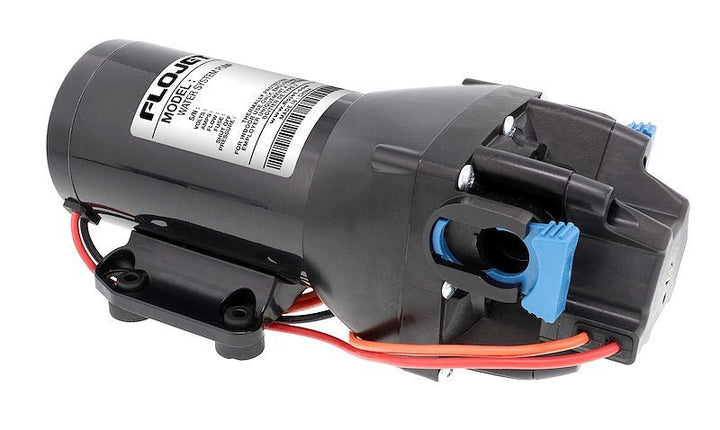 Flojet Heavy Duty RV Water Pump w/Strainer - 12V - 4GPM - 50PSI - Young Farts RV Parts