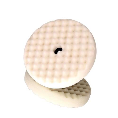 Foam Buffing Pad - 8" Diameter; White; Pack Of 6 - 05706 - Young Farts RV Parts