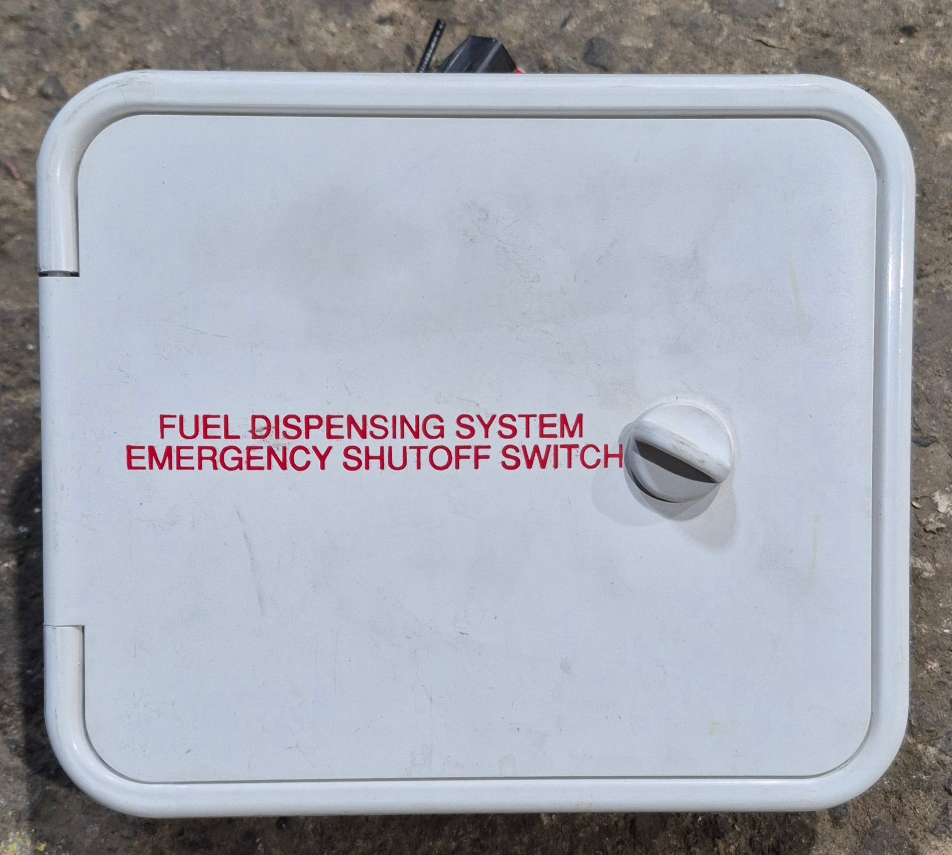Fuel Station Pump Control Panel - Single - w/ Keystone Logo - Young Farts RV Parts