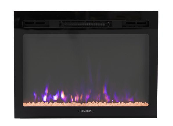 Furrion F2653BCFW Greystone Fireplace Insert , 26.38" - Young Farts RV Parts