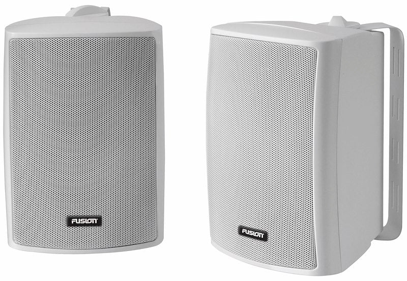 Fusion Electronics MS - OS420 Compact Box Speaker Set - White - Young Farts RV Parts