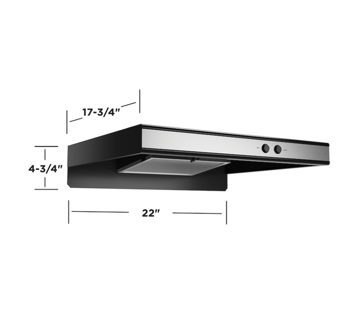 GE Appliances JVXR22SPSS Ducted Stove Vent Hood - Young Farts RV Parts
