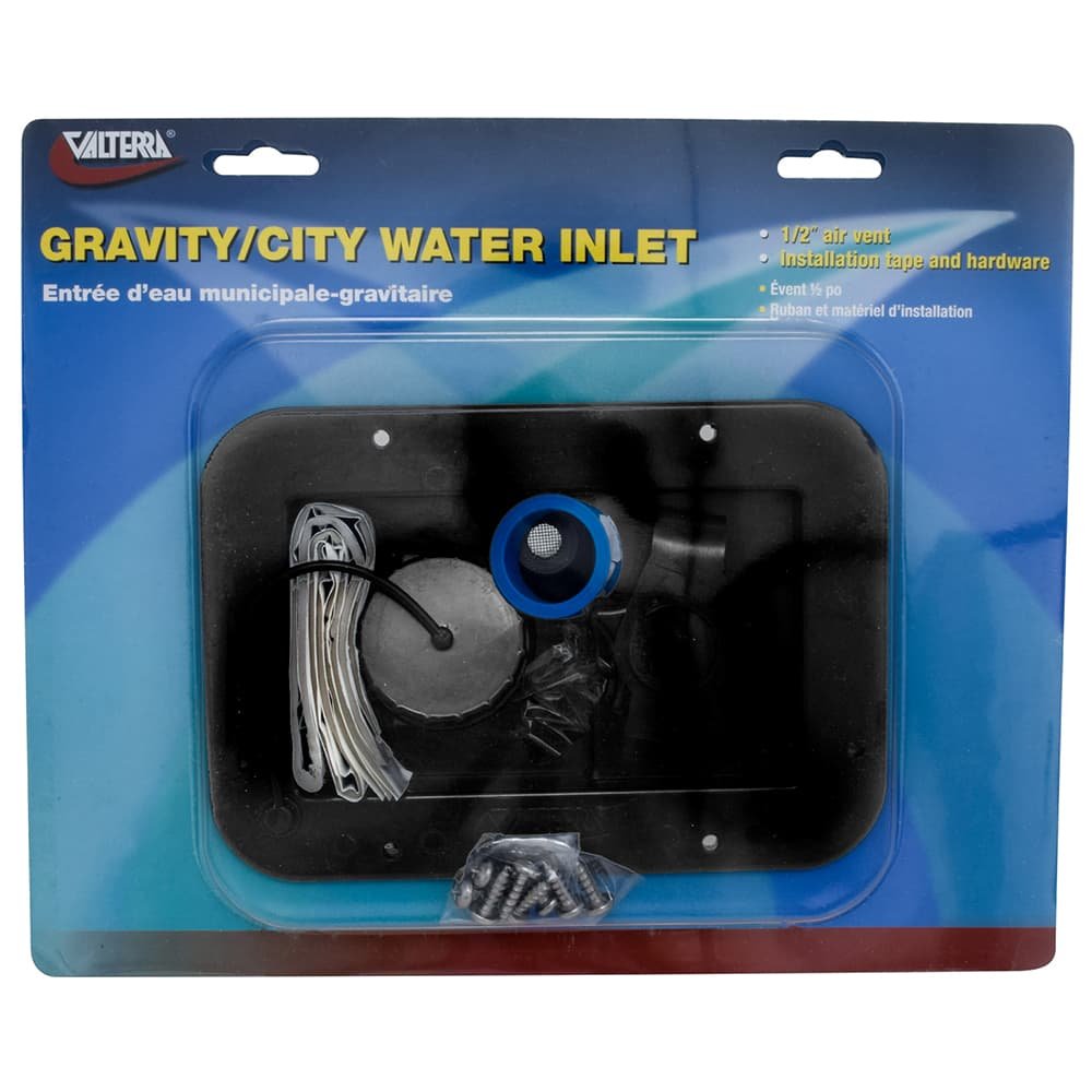 Grav/City Inlet Black Cd - Young Farts RV Parts