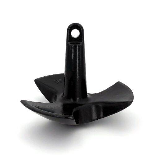 GREENFIELD Boat Anchor River Tri - Fluke Style - Holds Up To 18 F Length Boat - 516 - E - UPC - Young Farts RV Parts