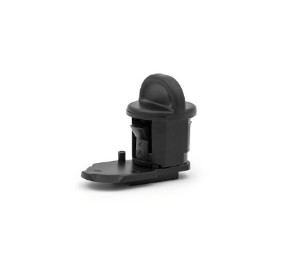 Hatch Thumb Lock Plastic Black - Young Farts RV Parts