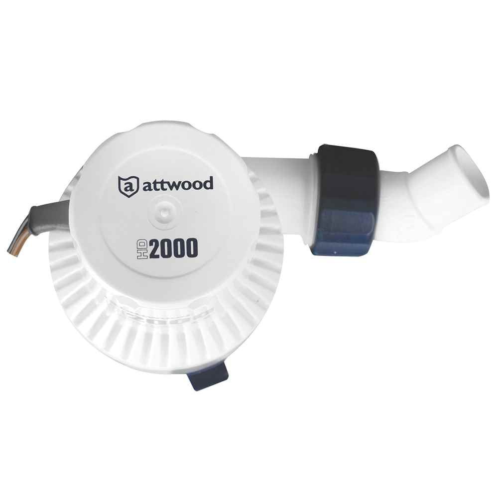 Heavy - Duty Bilge Pump 2000 Series - 12V - 2000 GPH - Young Farts RV Parts