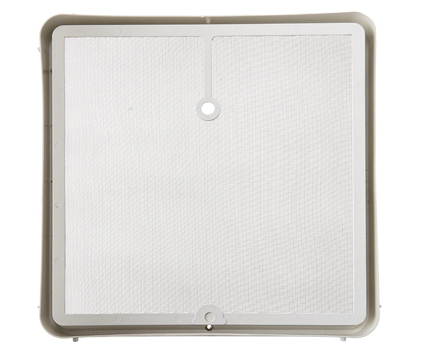 Heng's 90106 - C1 Roof Vent Screen Frame with Telescopic Garnish - White - Young Farts RV Parts