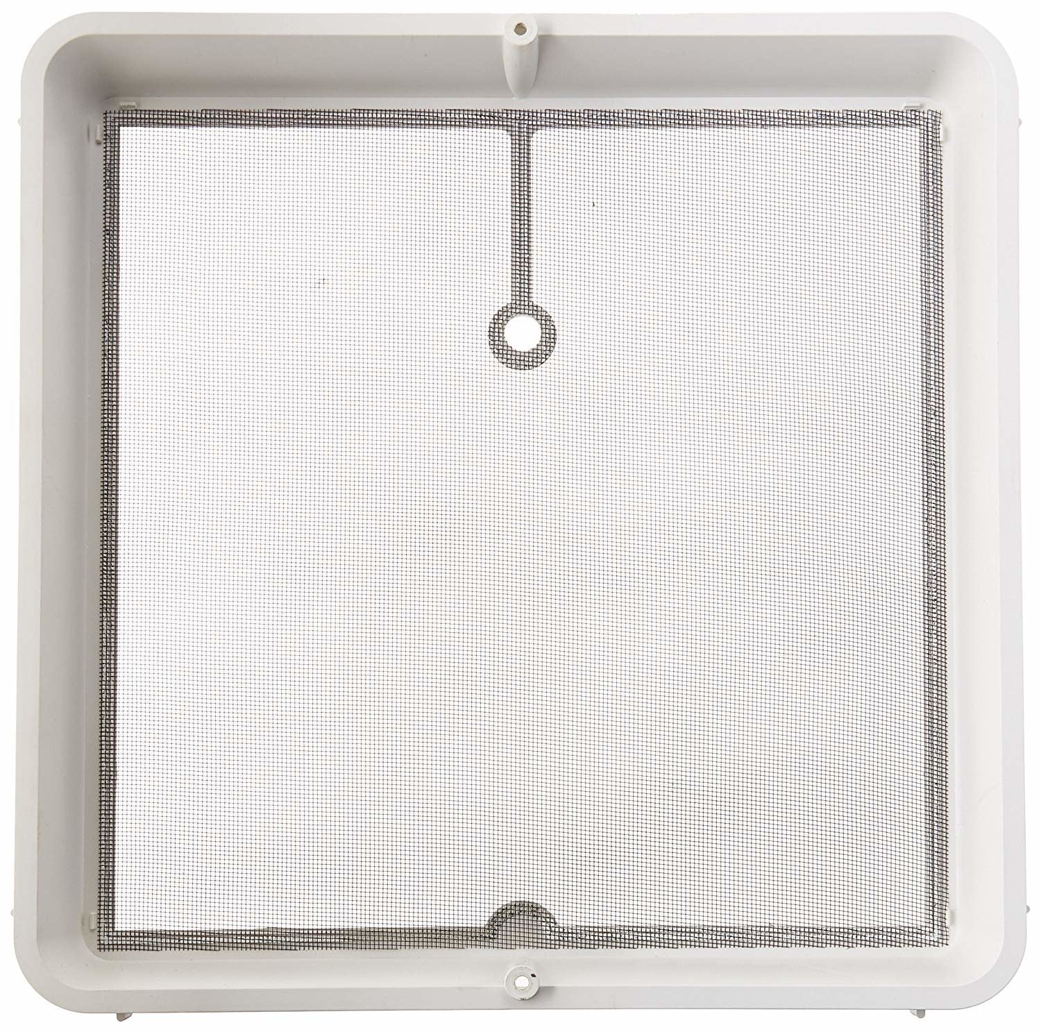 Heng's 90106-C1 Roof Vent Screen Frame with Telescopic Garnish - White - Young Farts RV Parts