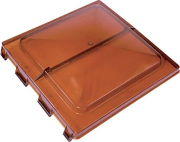 Heng's RV J7291SM - CR Roof Vent Lid, Lid Jensen Without Pin Hinge, Smoke - Young Farts RV Parts