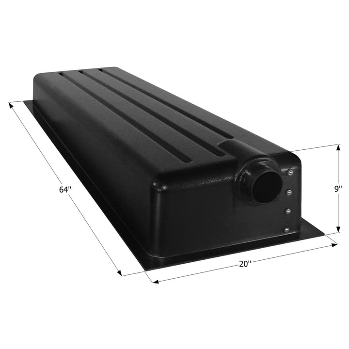 Holding Tank Left End Drain HT186ED - Young Farts RV Parts