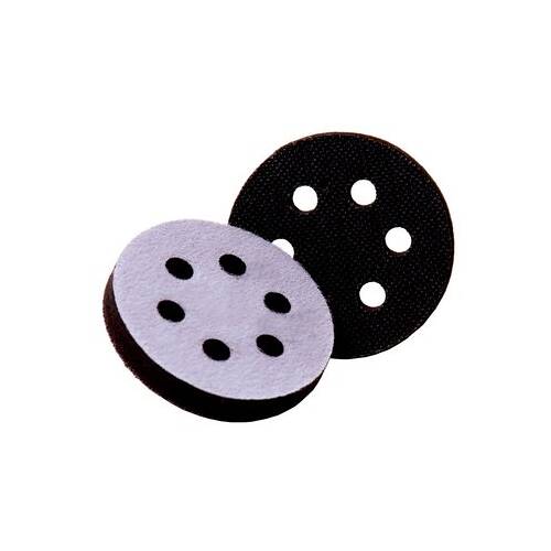 Hookit Sanding Pad - Soft Durable Foam Pad - 3" Diam - Gray; Case Of 10 - 05771 - Young Farts RV Parts