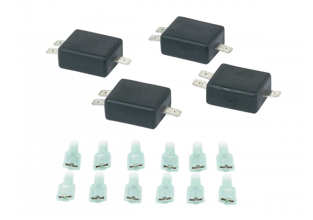 Hopkins MFG 43024 Diode, 3 Amp Capacity, 50 Diodes and 12 Wire Connectors - Young Farts RV Parts