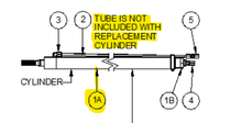 Load image into Gallery viewer, HWH Replacement Cylinder - RAP91755 - Young Farts RV Parts