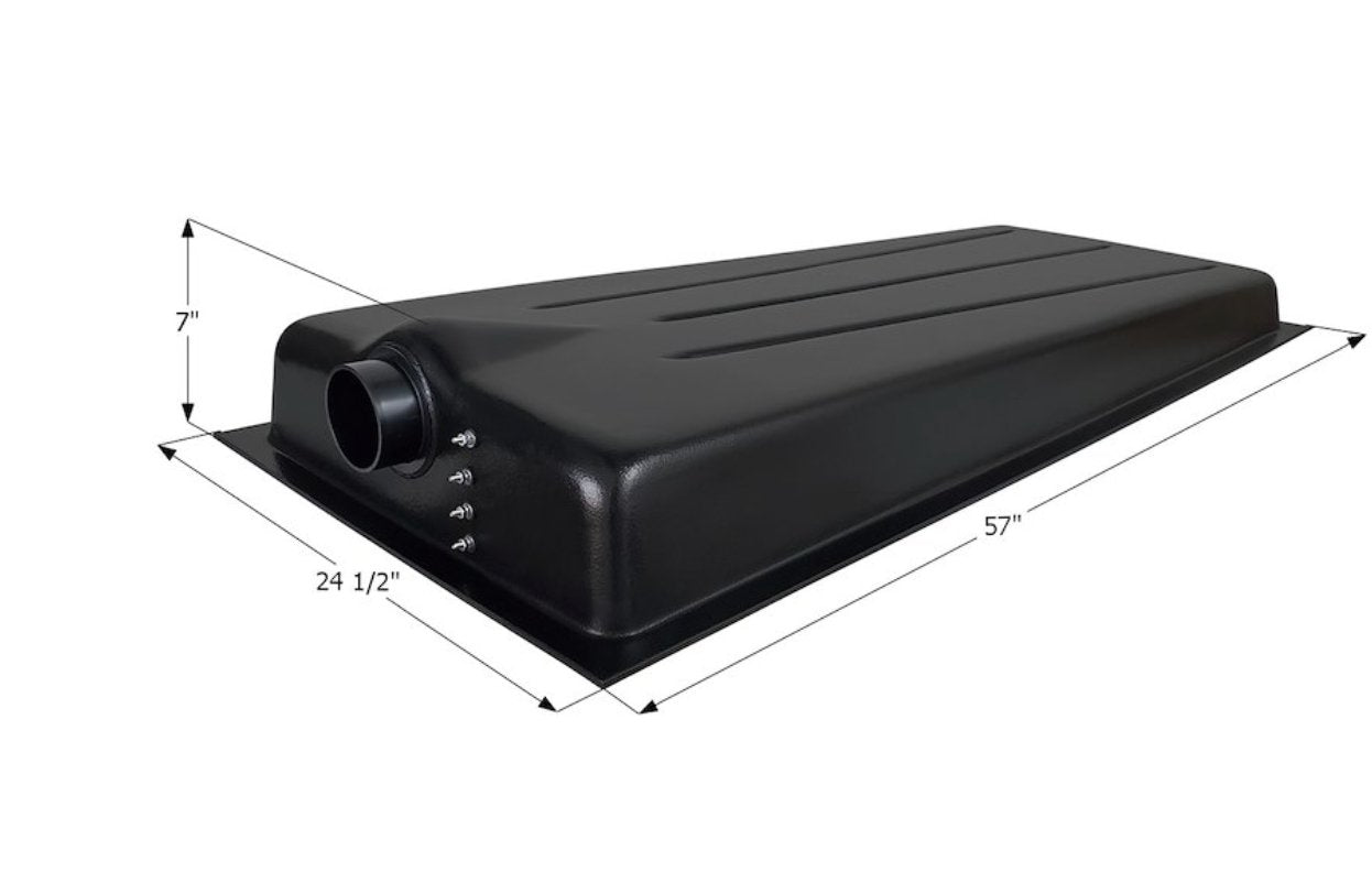 Icon 01611 (HT708 - ED) Waste Holding Tank, 32 Gal. - Young Farts RV Parts