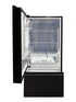 Invision 180 - 2562 Dual Compartment Refrigerator - 10.7 Cu. Ft. - Dual Swing Hinge - Black - Young Farts RV Parts