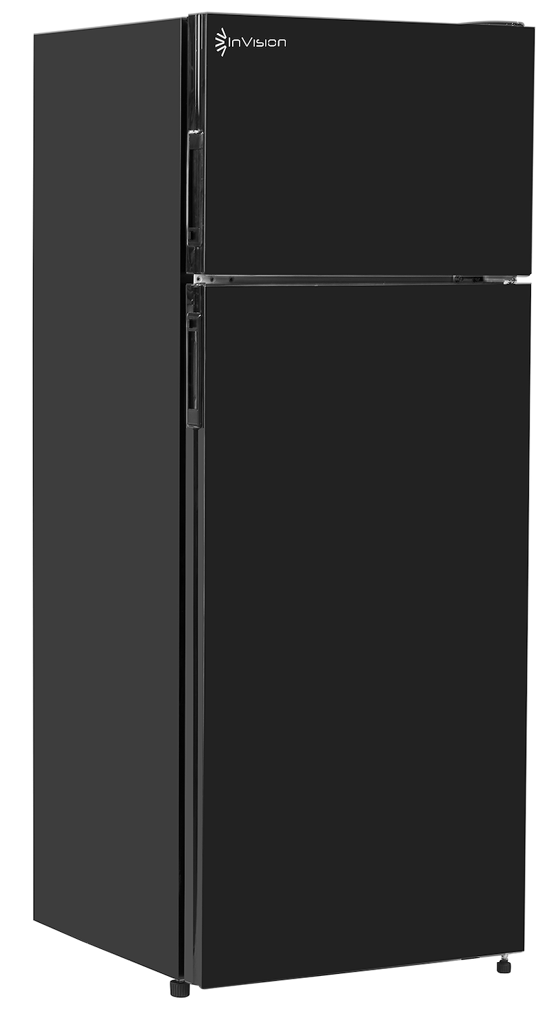 Invision 180 - 2712 Dual Compartment Refrigerator - 7.7 Cu. Ft. - Black - Young Farts RV Parts
