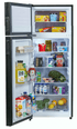 Invision 180 - 2742 Dual Compartment Refrigerator - 7.7 Cu. Ft. - Left Hand Hinge - Black - Young Farts RV Parts