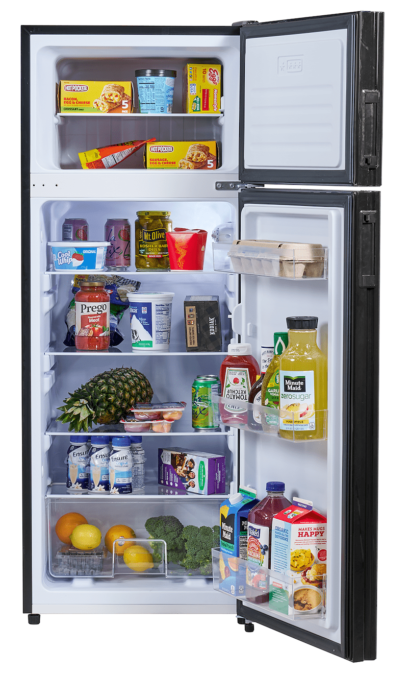 Invision 180 - 4712 Dual Compartment Refrigerator - 7.7 Cu. Ft. - Stainless Steel - Young Farts RV Parts