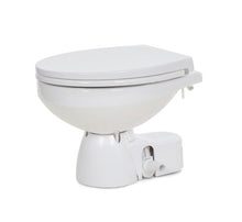 Load image into Gallery viewer, Jabsco 38045 - 4192 Quiet Flush E2 Rotatable Base Electric Flush Toilet, White Composite - Young Farts RV Parts