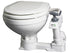 Johnson Pumps 80 - 47229 - 01 AquaT Manual Flush Toilet, White Ceramic - Young Farts RV Parts