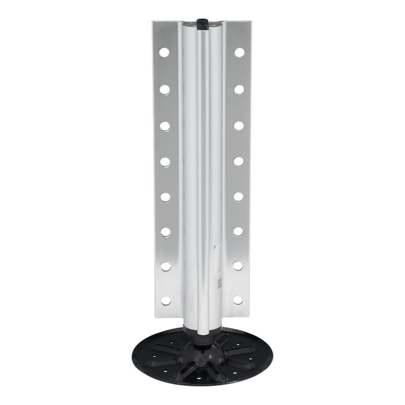 Leveling Jack Lippert Components 3728923 Used To Level Motorhomes/ Travel Trailers/ Fifth Wheel Trailers While Parked, Hydraulic, 8000 Pound Capacity, Silver, Gen II - Young Farts RV Parts
