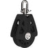 LEWMAR Sailboat Block - Single Block With Swivel Head; Single Pulley - 29925001BK - Young Farts RV Parts