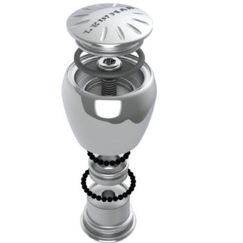 LEWMAR Steering Wheel Knob - Ball - Raced; Silver - 89700862 - Young Farts RV Parts