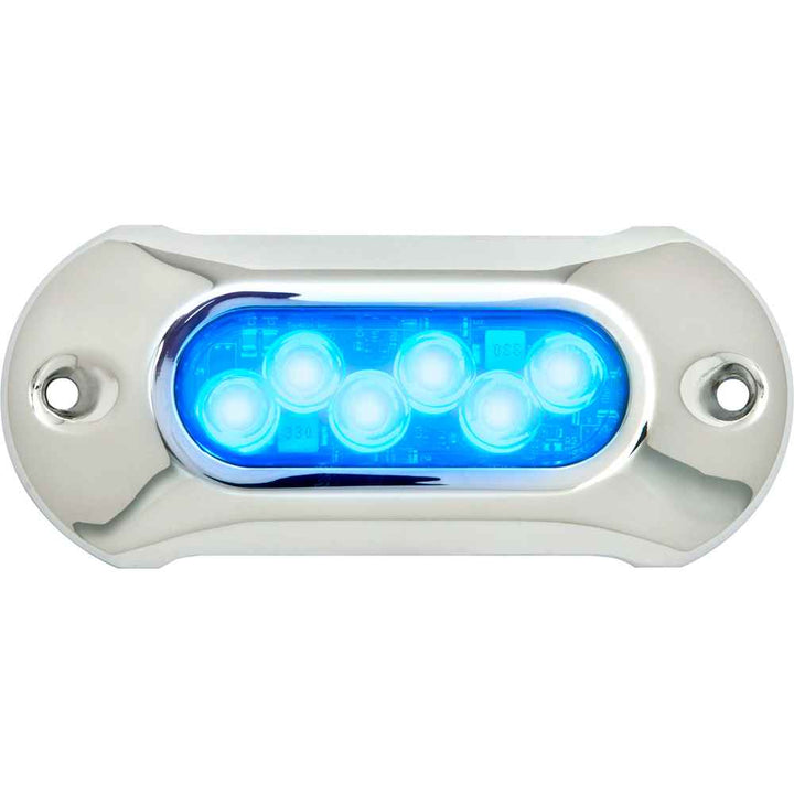 Light Armor Underwater LED Light - 6 LEDs - Blue - Young Farts RV Parts
