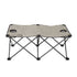 Lippert 2021123292 Campfire Folding Camp Ottoman; Sand - 42" L x 22" W x 18" H - Young Farts RV Parts