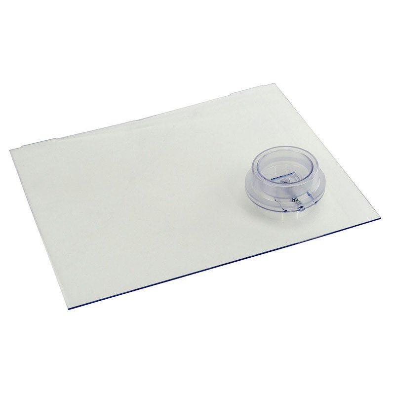 Lippert 239061 Clear Screen Door Slide Panel W/Handle - Young Farts RV Parts