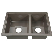 Load image into Gallery viewer, Lippert Comp 808488 25&#39; X 17&#39; Double Bowl Sink - Gray/Stainless Colour - Young Farts RV Parts