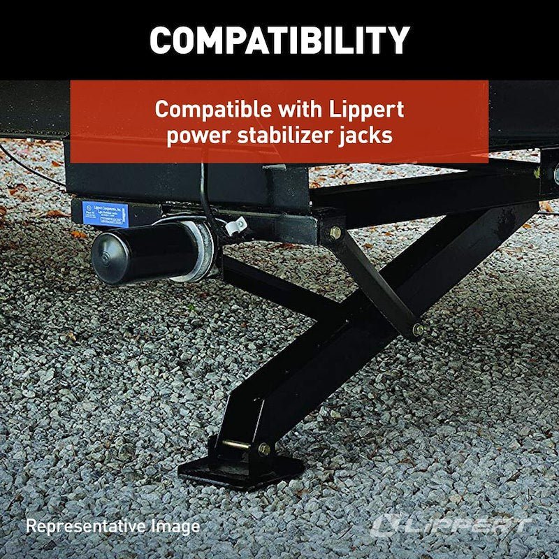 Lippert Components 1134122 Trailer Stabilizer Jack Stand Lock Arm - Young Farts RV Parts