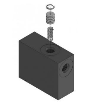 lippert components 138421 Leveling System Hydraulic Pump Valve *SPECIAL ORDER* - Young Farts RV Parts