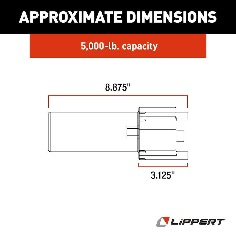 Lippert Components 141893 Replacement Trailer Landing Gear Motor - Young Farts RV Parts