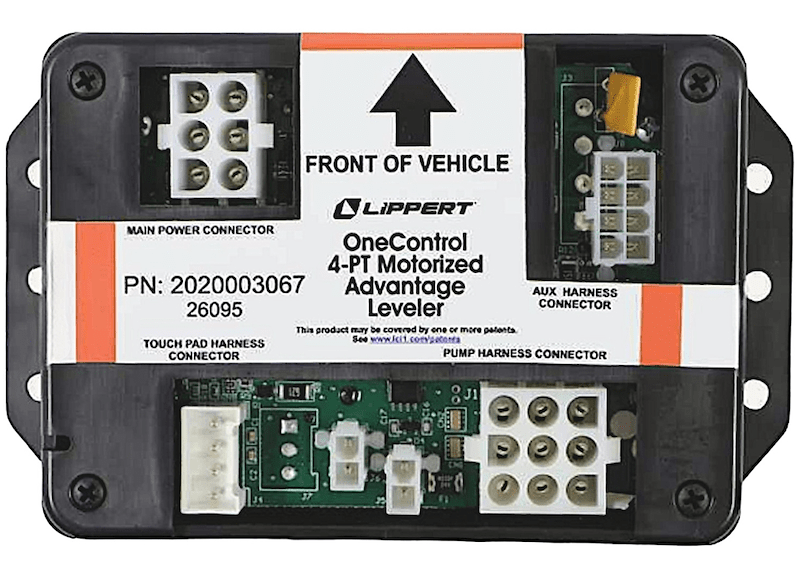 Lippert Components 2020003067 Electric OneControl 4 Point Class A Advantage Leveler Assembly - Young Farts RV Parts