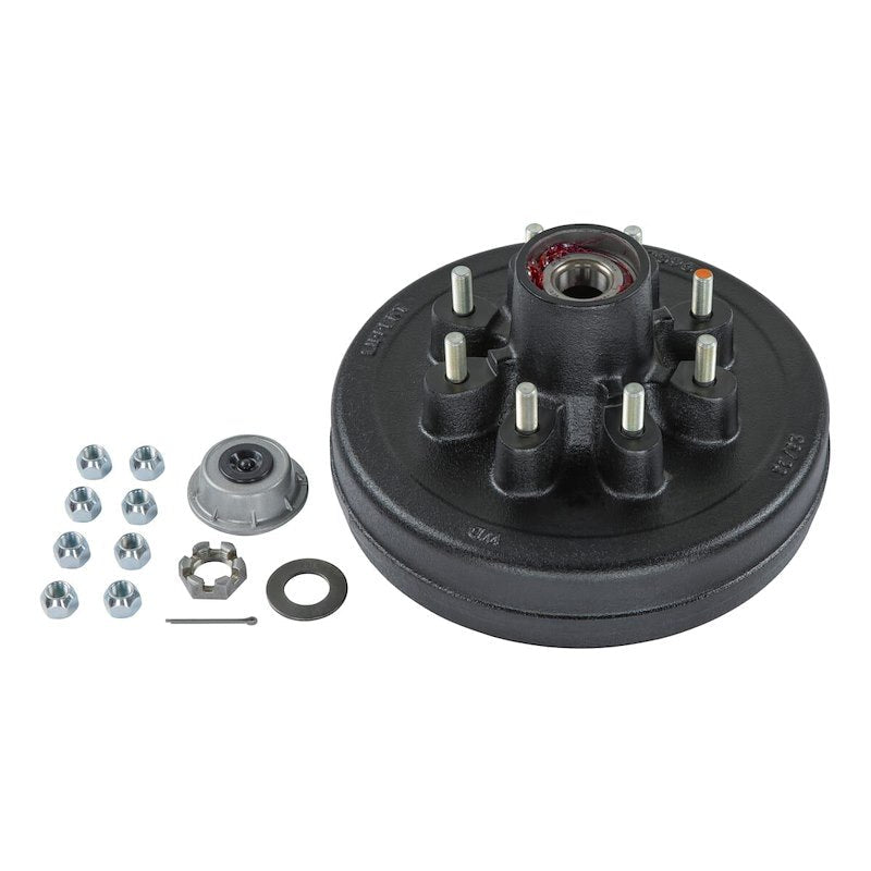 Lippert Components 2024013260 Trailer Brake Hub Assembly 8 x 6.5 - 12" D - Young Farts RV Parts