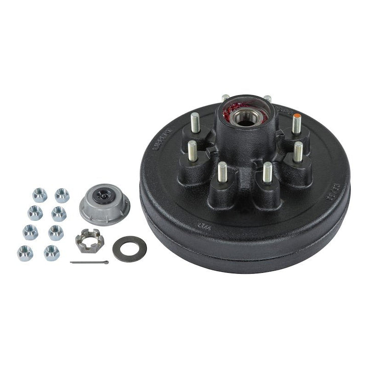 Lippert Components 2024013260 Trailer Brake Hub Assembly 8 x 6.5 - 12" D - Young Farts RV Parts