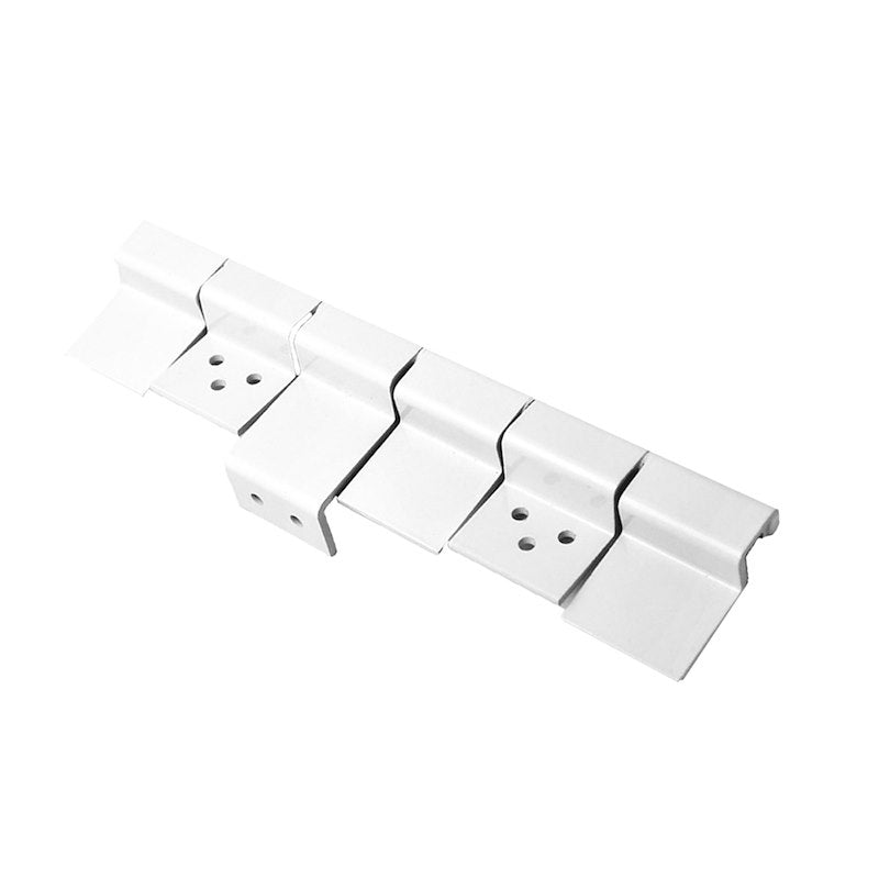 lippert components 258547 Entry Door Hinge White 6 Leaf Hinge *SPECIAL ORDER* - Young Farts RV Parts