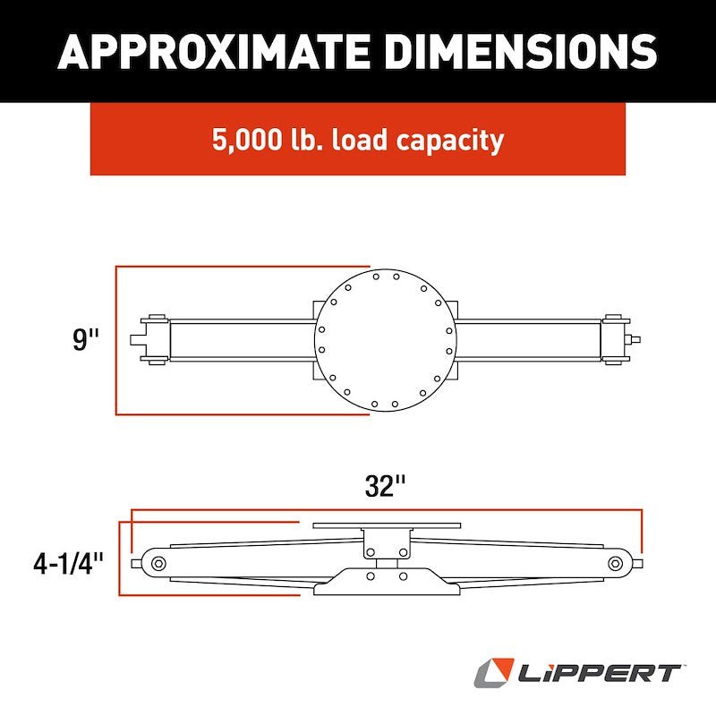 Lippert Components 285344 Scissor Stabilizer Jack Pair - 30