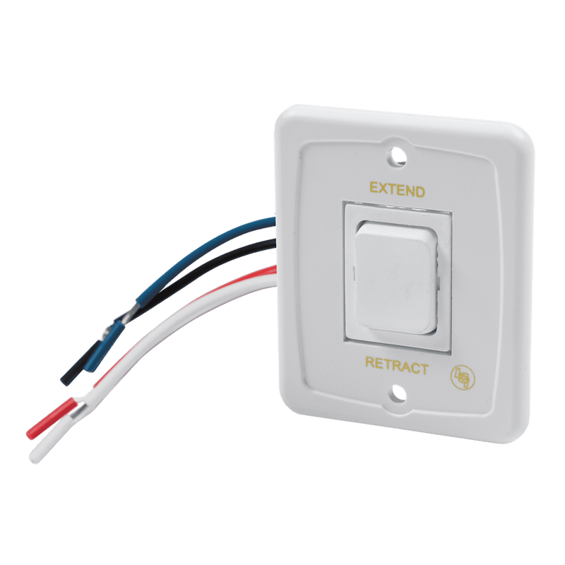 lippert components 285499 solera power awning wall switch white *SPECIAL ORDER* - Young Farts RV Parts