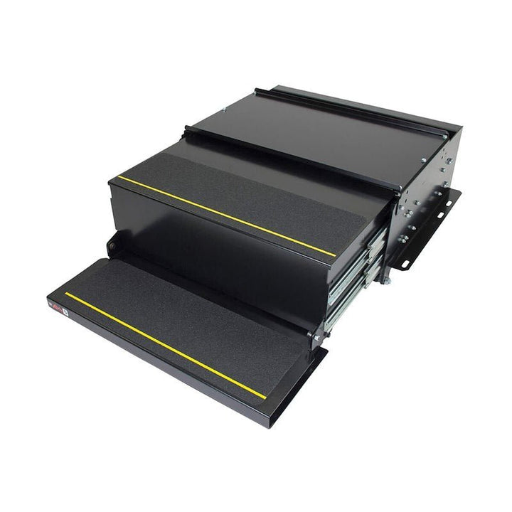 lippert components 372779 series 42 double electric folding entry step *SPECIAL ORDER* - Young Farts RV Parts