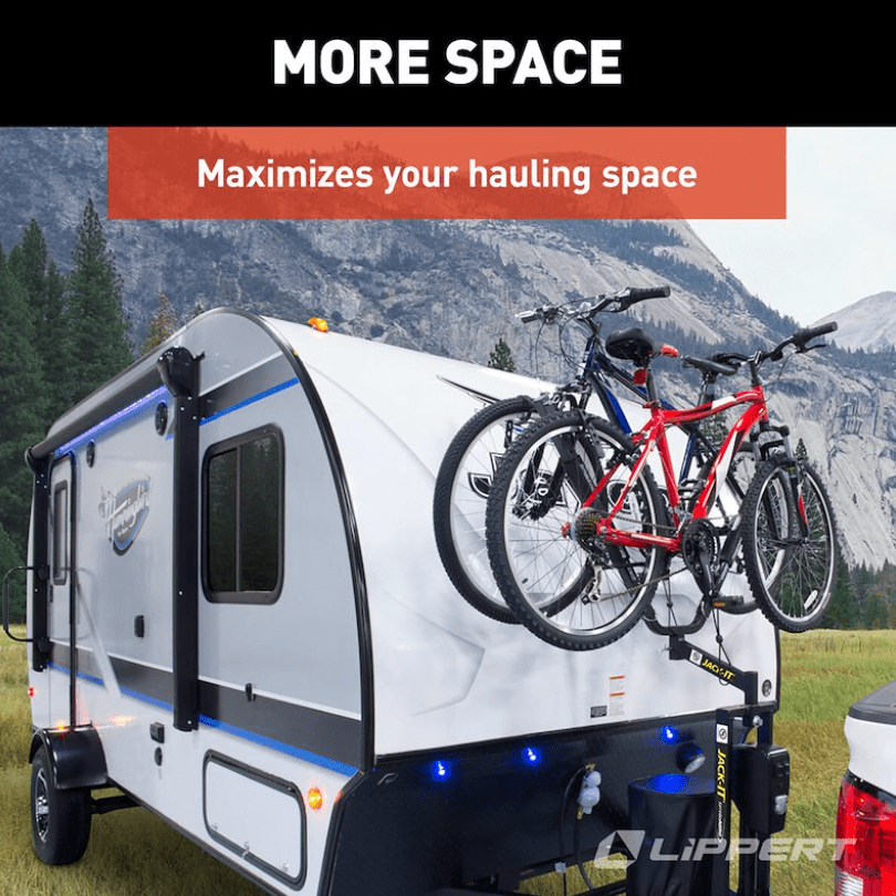 Lippert Components 429756 Bike Rack - Trailer Tongue Mount Adapter - Young Farts RV Parts